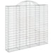 Coșuri gabion arcuite 6 buc, 200x30x180/200cm, fier galvanizat - WALTI WALTI