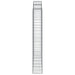 Coșuri gabion arcuite 2 buc. 200x30x200/220 cm fier galvanizat - WALTI WALTI