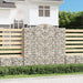 Coșuri gabion arcuite 2 buc. 200x30x200/220 cm fier galvanizat - WALTI WALTI