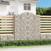 Coșuri gabion arcuite,8 buc., 200x30x220/240cm, fier galvanizat - WALTI WALTI