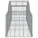 Coșuri gabion arcuite 5 buc, 200x50x40/60 cm, fier galvanizat - WALTI WALTI