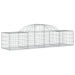 Coșuri gabion arcuite 13 buc, 200x50x40/60 cm, fier galvanizat - WALTI WALTI
