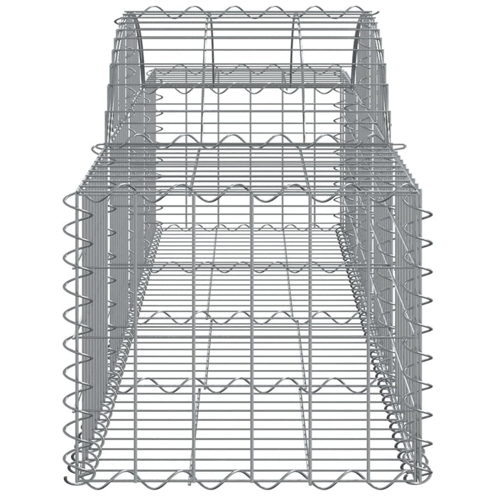 Coșuri gabion arcuite 13 buc, 200x50x40/60 cm, fier galvanizat - WALTI WALTI