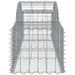 Coșuri gabion arcuite 13 buc, 200x50x40/60 cm, fier galvanizat - WALTI WALTI