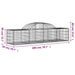 Coșuri gabion arcuite 13 buc, 200x50x40/60 cm, fier galvanizat - WALTI WALTI