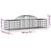 Coșuri gabion arcuite 14 buc, 200x50x40/60 cm, fier galvanizat - WALTI WALTI