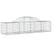 Coșuri gabion arcuite 20 buc, 200x50x40/60 cm, fier galvanizat - WALTI WALTI