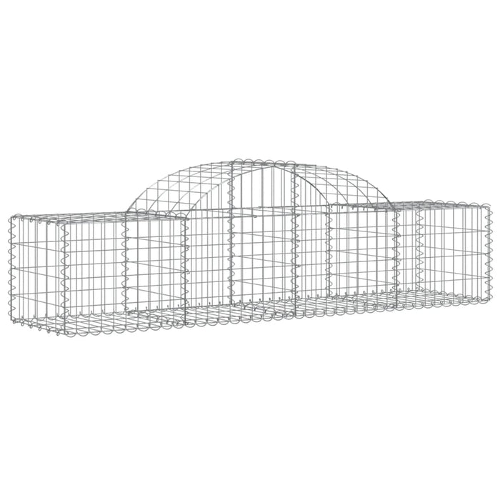 Coșuri gabion arcuite 40 buc, 200x50x40/60 cm, fier galvanizat - WALTI WALTI