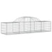 Coșuri gabion arcuite 40 buc, 200x50x40/60 cm, fier galvanizat - WALTI WALTI