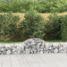 Coșuri gabion arcuite 40 buc, 200x50x40/60 cm, fier galvanizat - WALTI WALTI