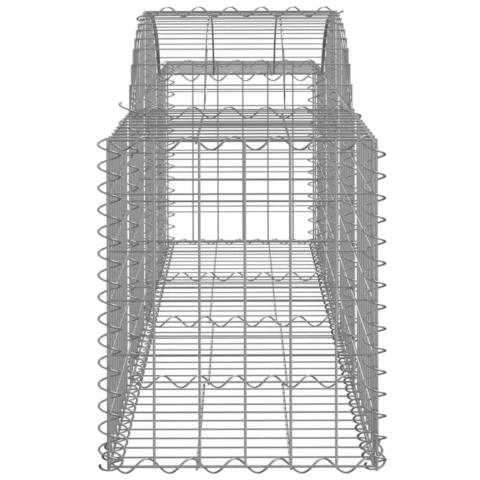 Coșuri gabion arcuite 11 buc, 200x50x60/80 cm, fier galvanizat - WALTI WALTI