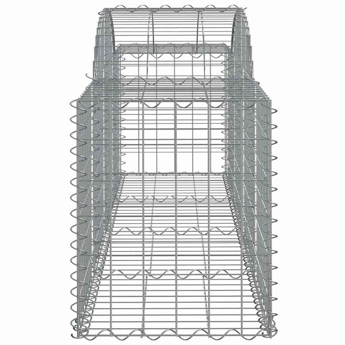 Coșuri gabion arcuite 12 buc, 200x50x60/80 cm, fier galvanizat - WALTI WALTI