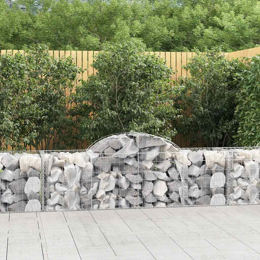 Coșuri gabion arcuite 12 buc, 200x50x60/80 cm, fier galvanizat - WALTI WALTI