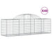 Coșuri gabion arcuite 40 buc, 200x50x60/80 cm, fier galvanizat - WALTI WALTI