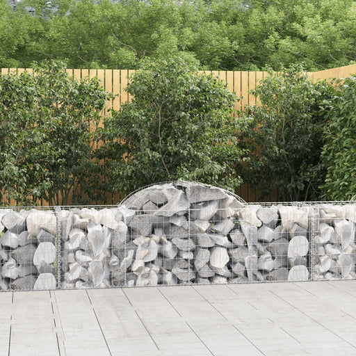 Coșuri gabion arcuite 40 buc, 200x50x60/80 cm, fier galvanizat - WALTI WALTI