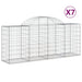 Coșuri gabion arcuite 7 buc, 200x50x80/100 cm, fier galvanizat - WALTI WALTI