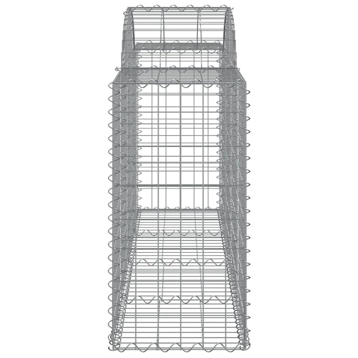 Coșuri gabion arcuite 7 buc, 200x50x80/100 cm, fier galvanizat - WALTI WALTI
