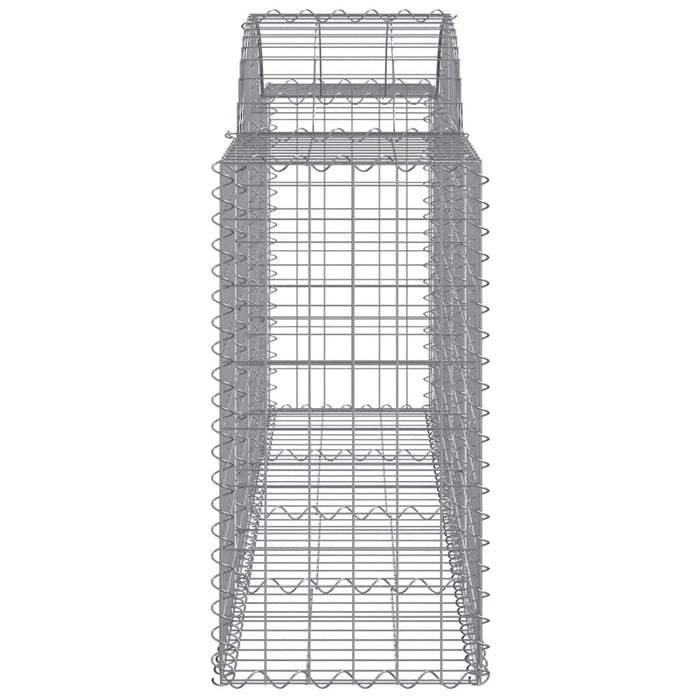 Coșuri gabion arcuite 11 buc, 200x50x80/100 cm, fier galvanizat - WALTI WALTI