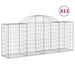 Coșuri gabion arcuite 13 buc, 200x50x80/100 cm, fier galvanizat - WALTI WALTI