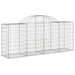 Coșuri gabion arcuite 13 buc, 200x50x80/100 cm, fier galvanizat - WALTI WALTI