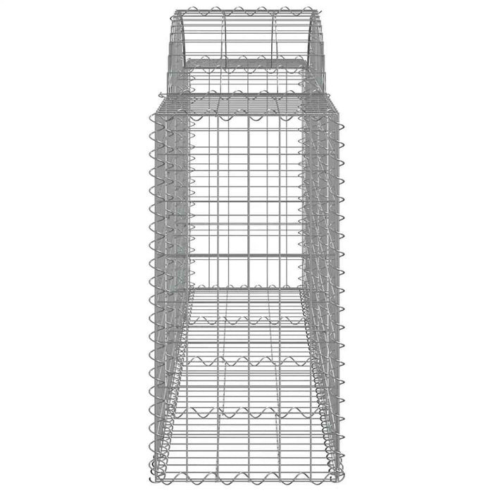 Coșuri gabion arcuite 13 buc, 200x50x80/100 cm, fier galvanizat - WALTI WALTI