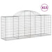 Coșuri gabion arcuite 15 buc, 200x50x80/100 cm, fier galvanizat - WALTI WALTI