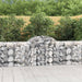Coșuri gabion arcuite 18 buc, 200x50x80/100 cm, fier galvanizat - WALTI WALTI