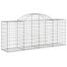 Coșuri gabion arcuite 20 buc, 200x50x80/100 cm, fier galvanizat - WALTI WALTI