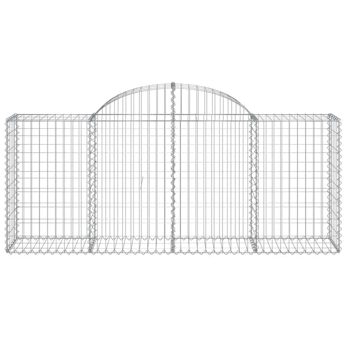 Coșuri gabion arcuite 20 buc, 200x50x80/100 cm, fier galvanizat - WALTI WALTI