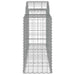 Coșuri gabion arcuite 20 buc, 200x50x80/100 cm, fier galvanizat - WALTI WALTI