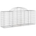 Coșuri gabion arcuite 25 buc, 200x50x80/100 cm, fier galvanizat - WALTI WALTI