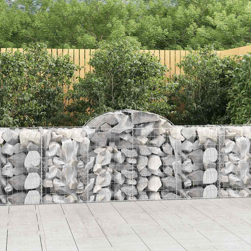 Coșuri gabion arcuite 25 buc, 200x50x80/100 cm, fier galvanizat - WALTI WALTI