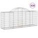 Coșuri gabion arcuite 30 buc, 200x50x80/100 cm, fier galvanizat - WALTI WALTI