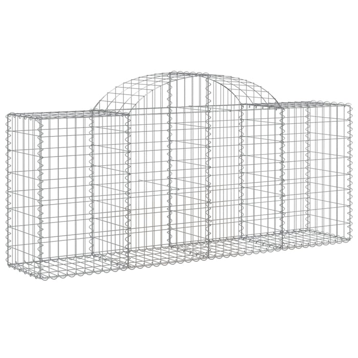 Coșuri gabion arcuite 40 buc, 200x50x80/100 cm, fier galvanizat - WALTI WALTI