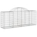 Coșuri gabion arcuite 40 buc, 200x50x80/100 cm, fier galvanizat - WALTI WALTI