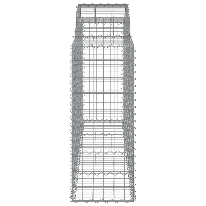 Coșuri gabion arcuite 15 buc, 200x50x100/120cm, fier galvanizat - WALTI WALTI