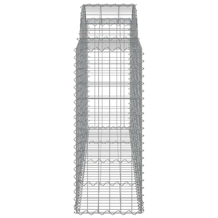 Coșuri gabion arcuite 18 buc, 200x50x100/120cm, fier galvanizat - WALTI WALTI