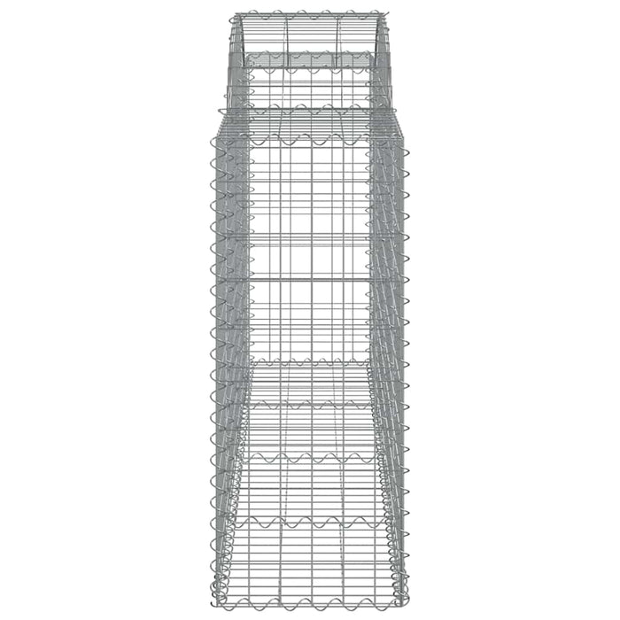 Coșuri gabion arcuite 40 buc, 200x50x100/120cm, fier galvanizat - WALTI WALTI