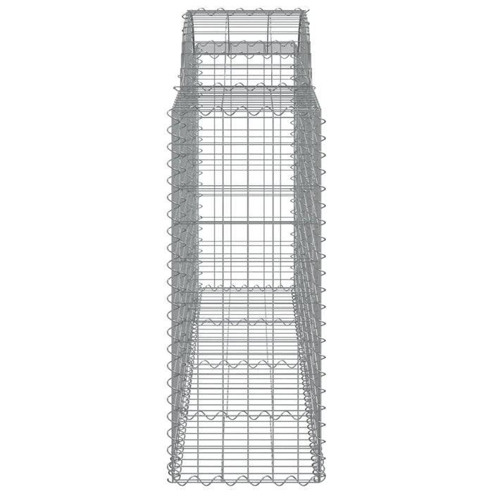 Coșuri gabion arcuite 50 buc, 200x50x100/120 cm fier galvanizat - WALTI WALTI