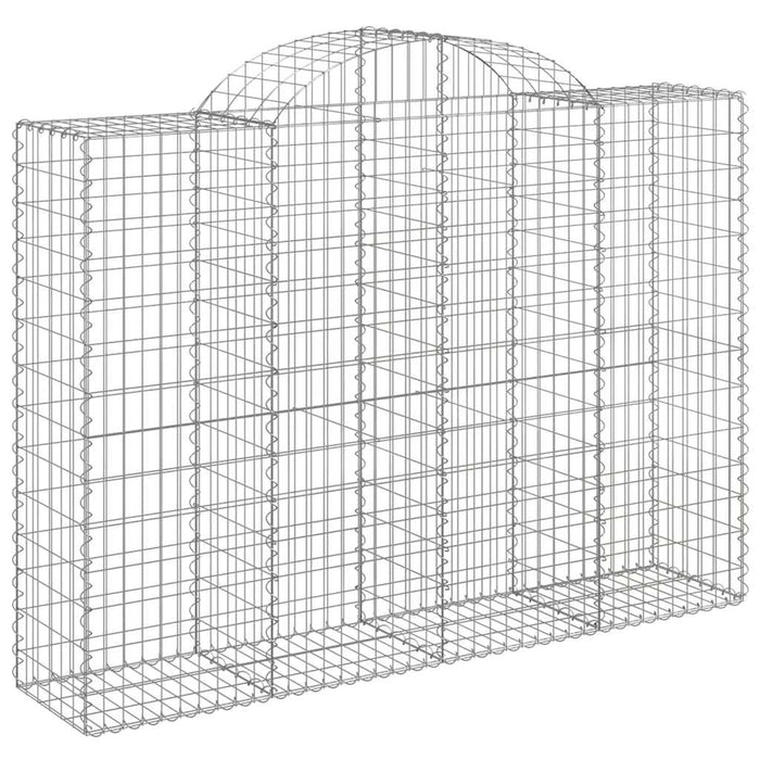 Coșuri gabion arcuite 5 buc, 200x50x140/160 cm, fier galvanizat - WALTI WALTI