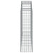 Coșuri gabion arcuite 6 buc, 200x50x140/160 cm, fier galvanizat - WALTI WALTI