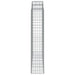 Coșuri gabion arcuite, 2 buc 200x50x200/220 cm, fier galvanizat - WALTI WALTI