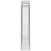 Coșuri gabion arcuite, 4 buc 200x50x200/220 cm, fier galvanizat - WALTI WALTI