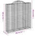 Coșuri gabion arcuite, 7 buc 200x50x200/220 cm, fier galvanizat - WALTI WALTI