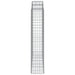 Coșuri gabion arcuite, 8 buc 200x50x200/220 cm, fier galvanizat - WALTI WALTI