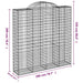Coșuri gabion arcuite, 9 buc 200x50x200/220 cm, fier galvanizat - WALTI WALTI