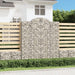 Coșuri gabion arcuite, 6 buc, 200x50x220/240cm, fier galvanizat - WALTI WALTI