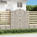 Coșuri gabion arcuite, 8 buc, 200x50x220/240cm, fier galvanizat - WALTI WALTI