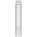 Coșuri gabion arcuite, 9 buc, 200x50x220/240cm, fier galvanizat - WALTI WALTI
