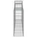 Coșuri gabion arcuite 5 buc., 300x30x80/100 cm, fier galvanizat - WALTI WALTI